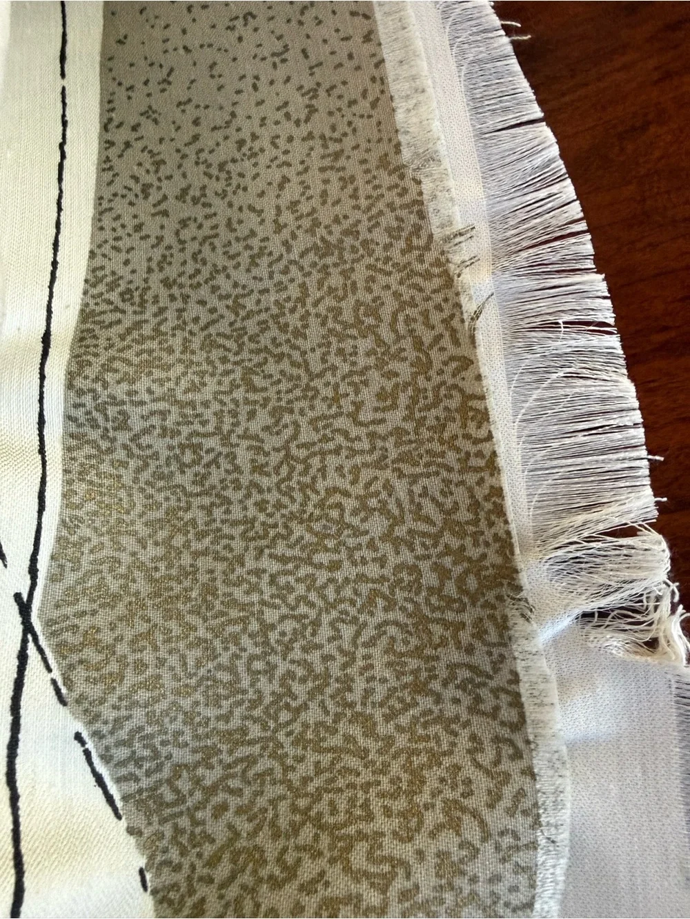 MCM silk/linen blend upholstery fabric